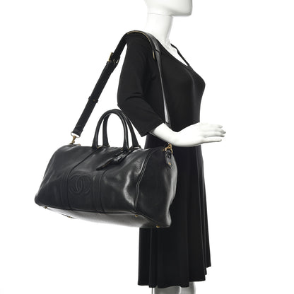 Chanel Caviar Timeless CC Duffel Bag Black 2 of 16