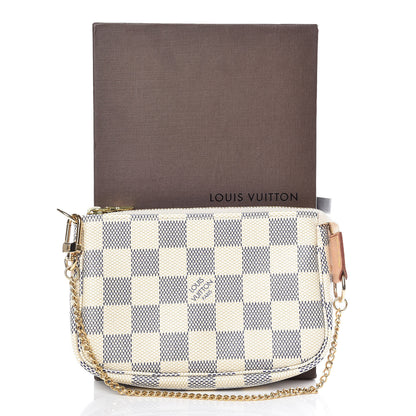 Louis Vuitton Damier Azur Mini Pochette Accessories 10 of 10