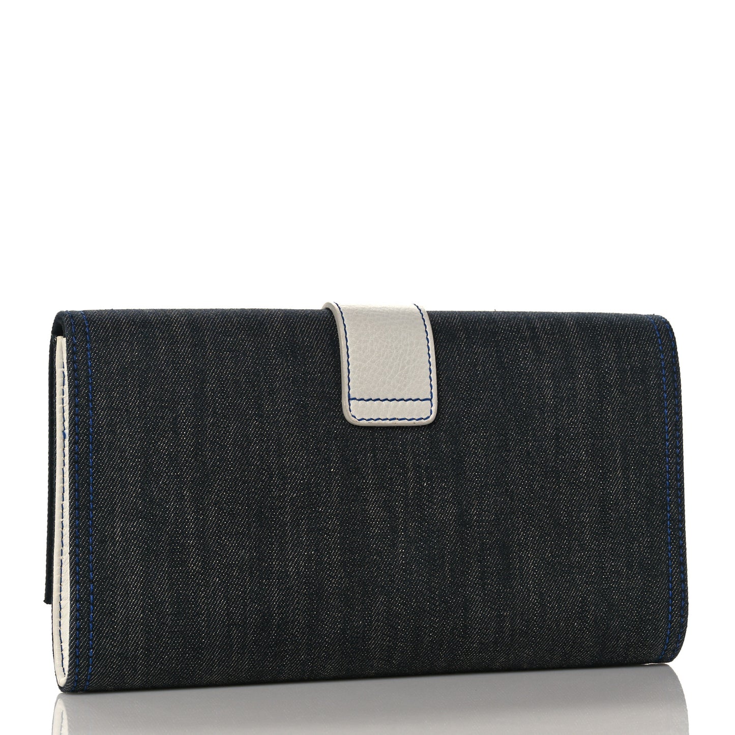 Denim Y Ligne Clutch