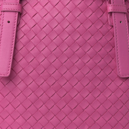 Bottega Veneta Nappa Intrecciato Tote Pink 8 of 10