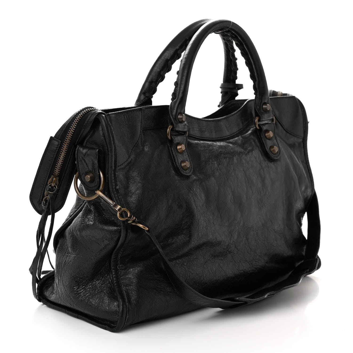 Balenciaga Chevre Classic Hardware City Black 4 of 13