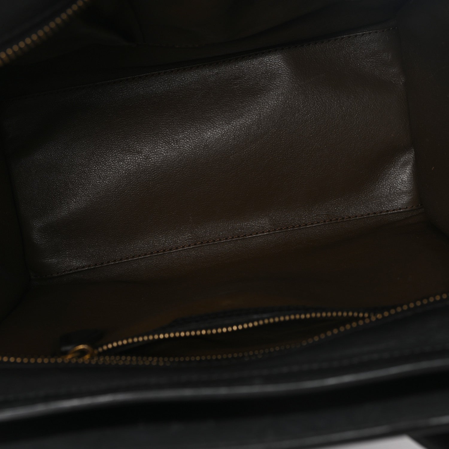 Celine Calfskin Nubuck Suede Micro Tri-Color Luggage Porcelain 4 of 9
