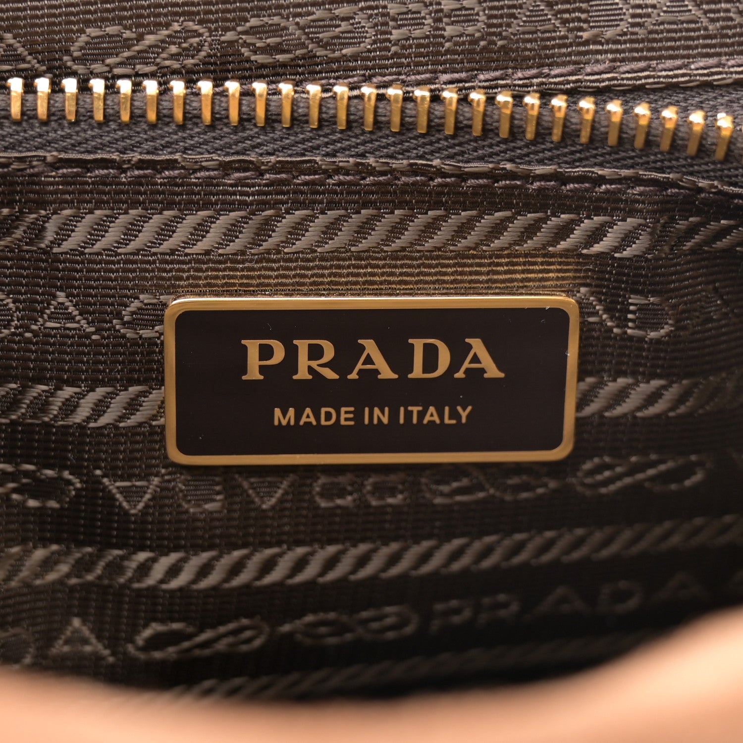 Prada Suede Large Bonnie Shoulder Bag Cocoa Brown 6 of 10