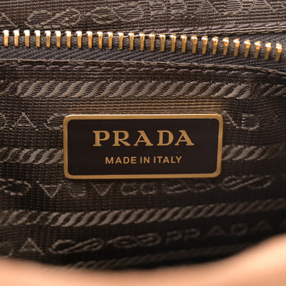 Prada Suede Large Bonnie Shoulder Bag Cocoa Brown 6 of 10