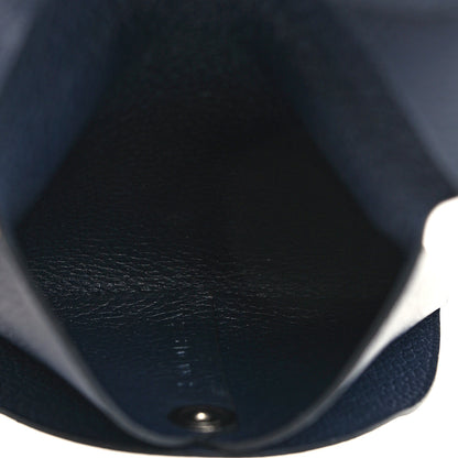 Hermes Evercolor Bastia Coin Purse Bleu Nuit 5 of 6