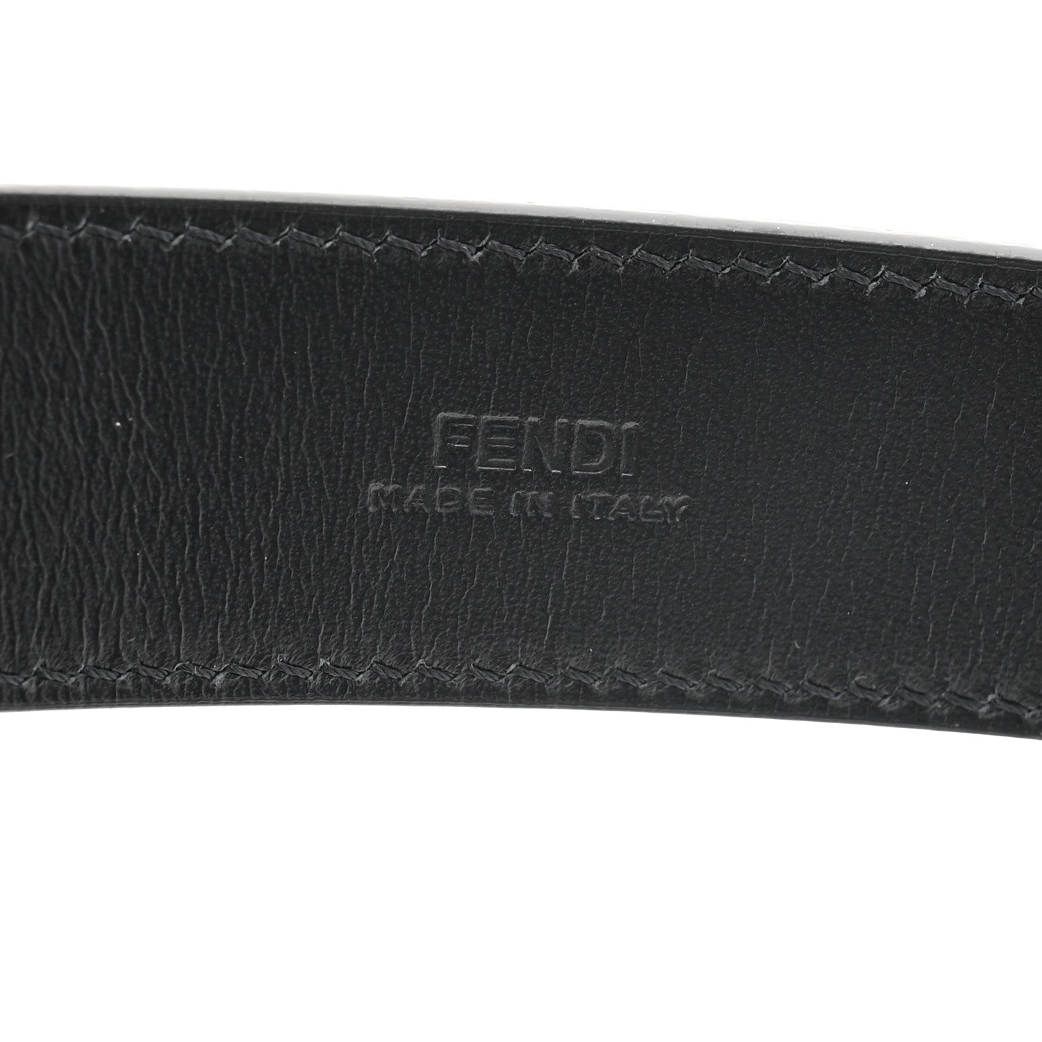 Fendi Vitello Glacier Utility Belt Pouch Black 6 of 10