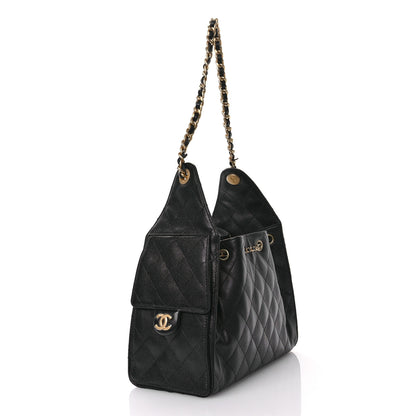 Chanel Caviar Quilted Small Chanel 25 Handbag Black 3 of 11