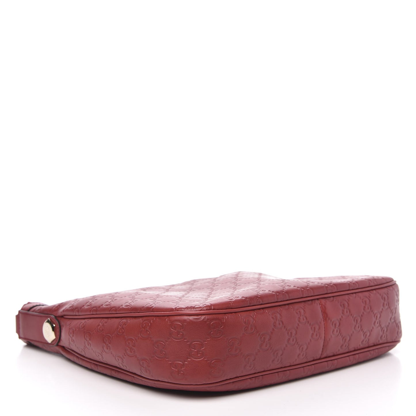 Guccissima Small Charmy Hobo Red