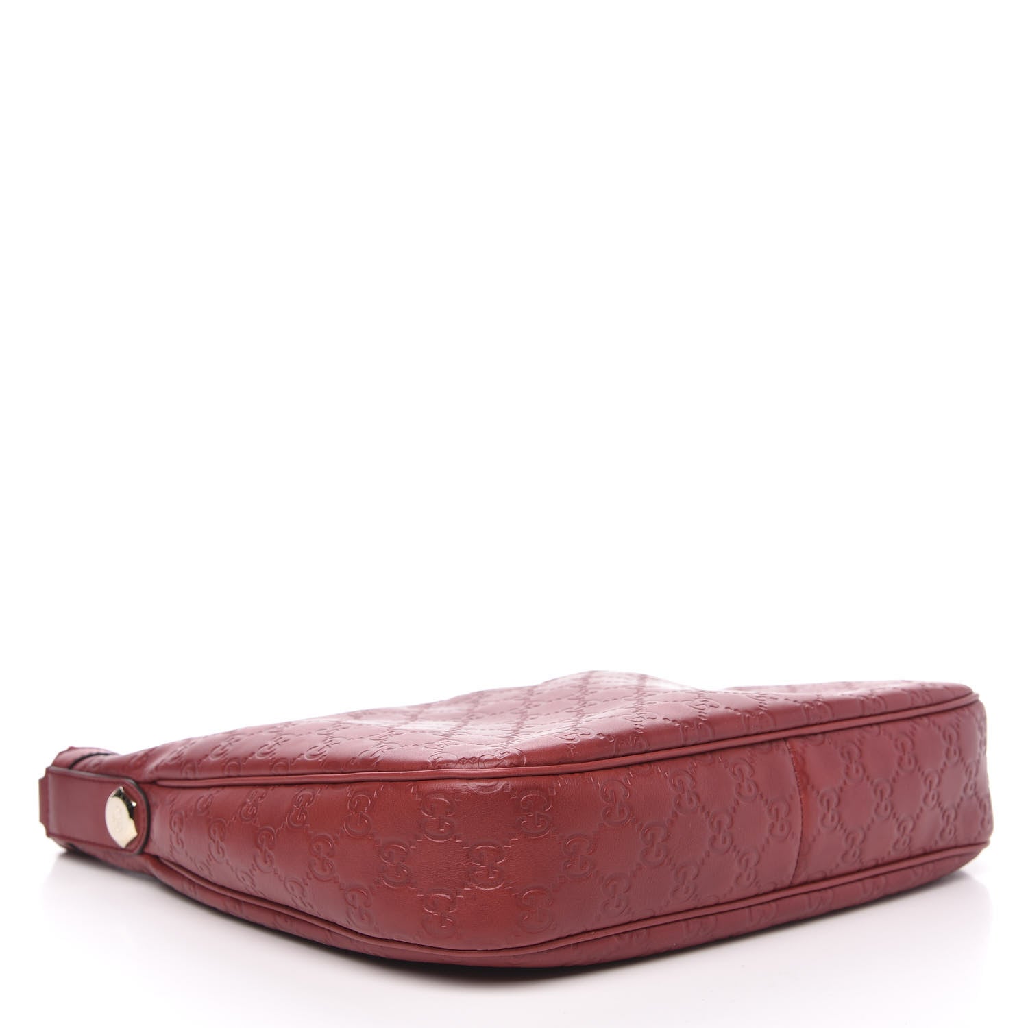 Gucci Guccissima Small Charmy Hobo Red 4 of 10