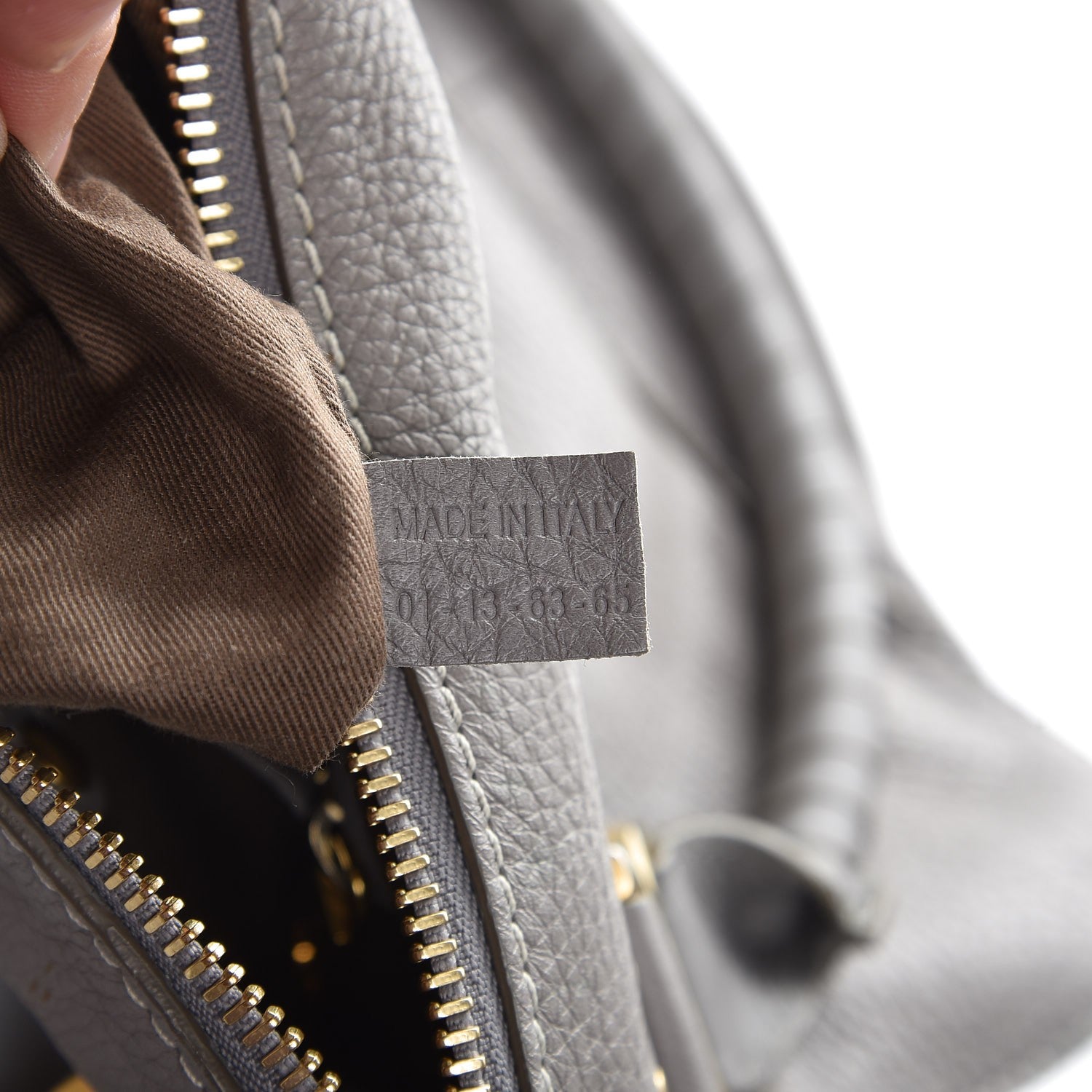 Chloe Calfskin Medium Marcie Satchel Cashmere Grey 6 of 14