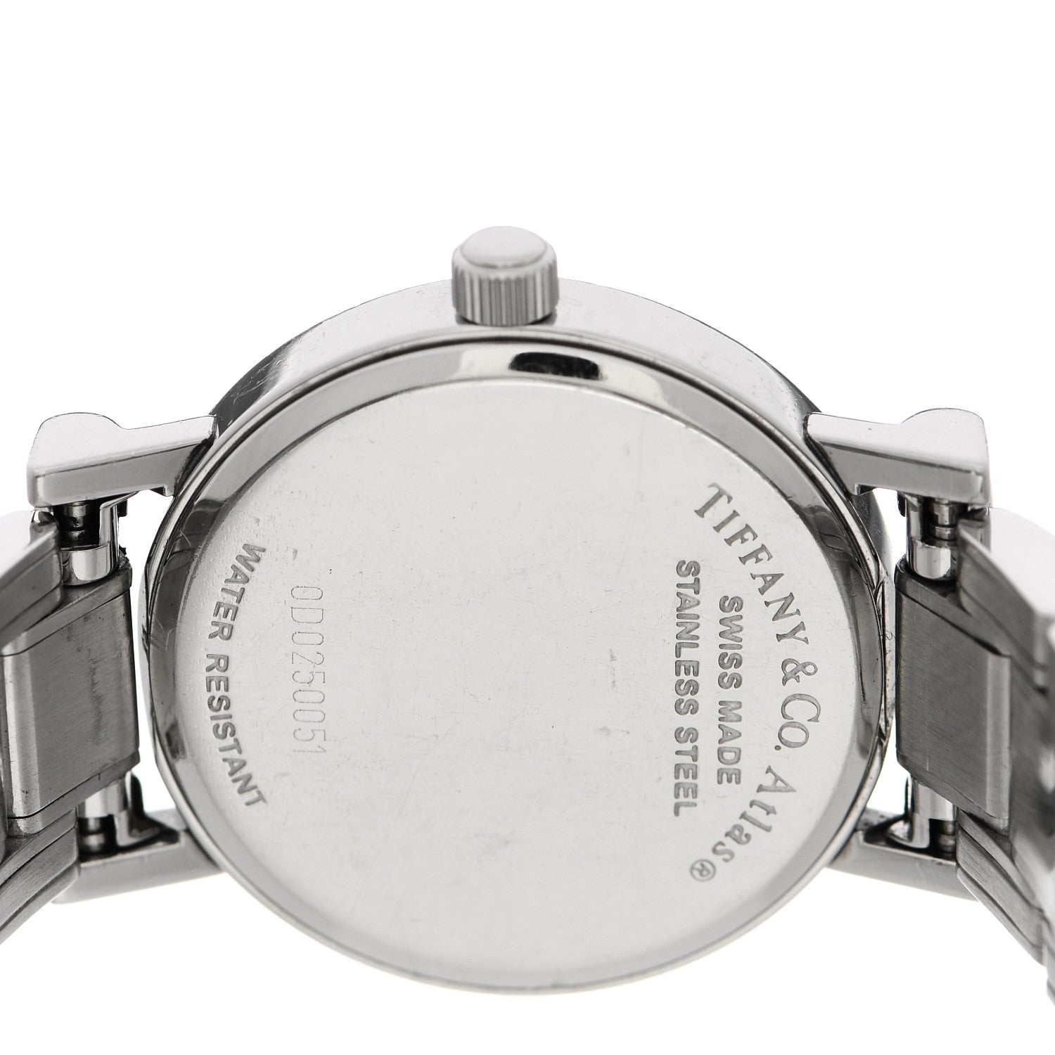Tiffany Stainless Steel 25mm Atlas Quartz Watch Black 4 of 6