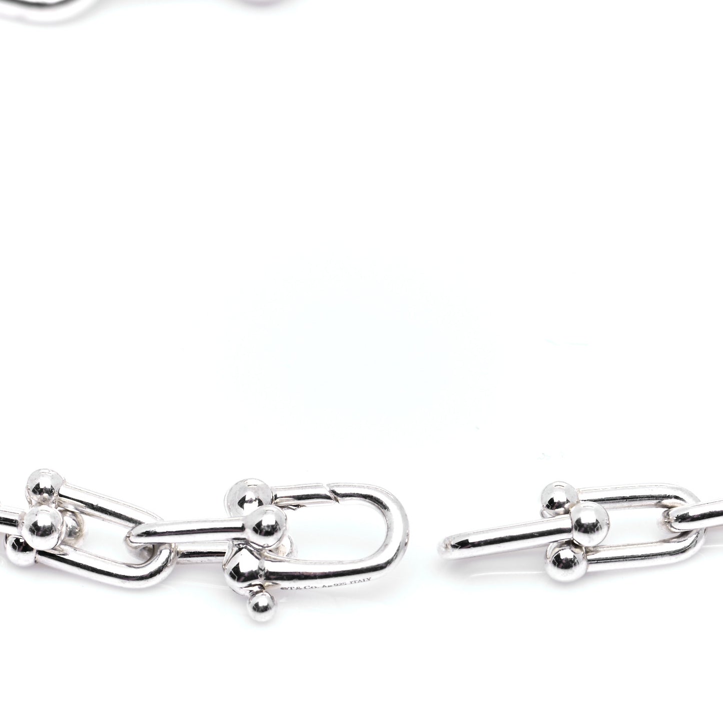 Sterling Silver HardWear Graduated Link Necklace