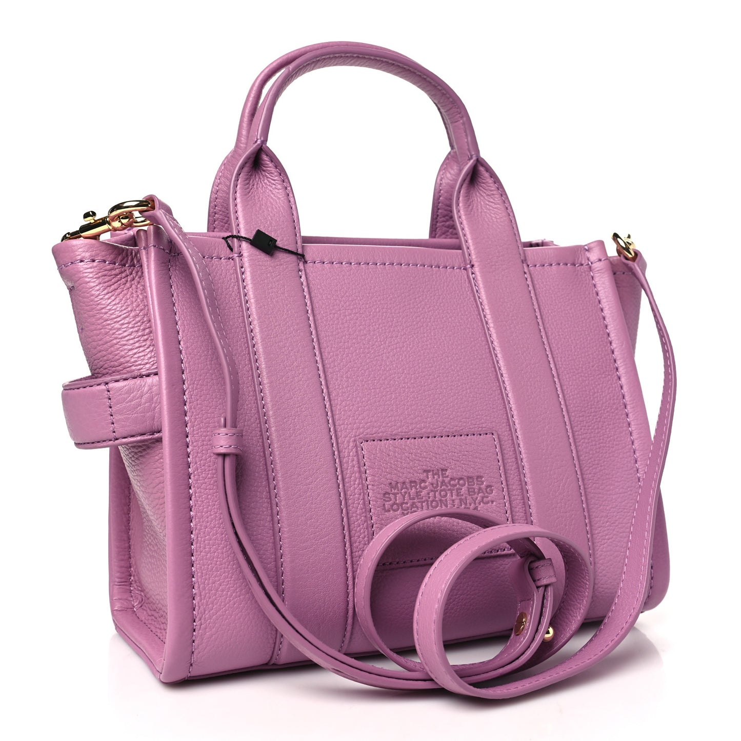 Grained Calfskin Small The Tote Bag Orchid Haze