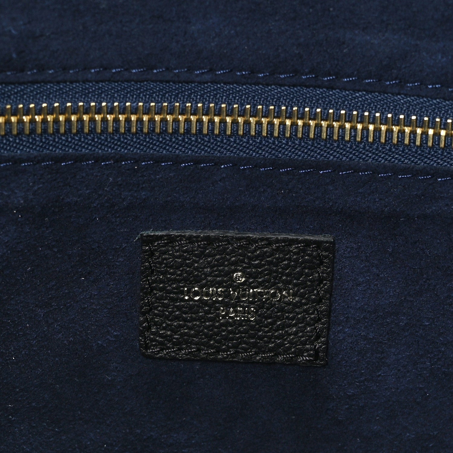 Louis Vuitton Empreinte Monogram Giant Neverfull MM Black 7 of 9