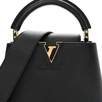 Louis Vuitton Taurillon Mini Capucines Black 7 of 13