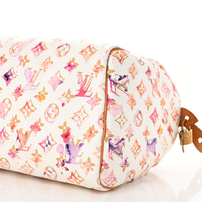 Louis Vuitton Watercolor Aquarelle Speedy 30 White 9 of 9