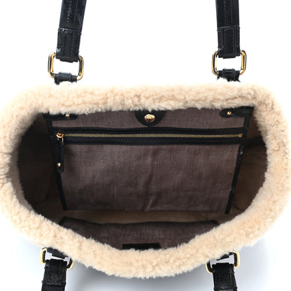 Louis Vuitton Patent Monogram Shearling Sac Thunder 5 of 10