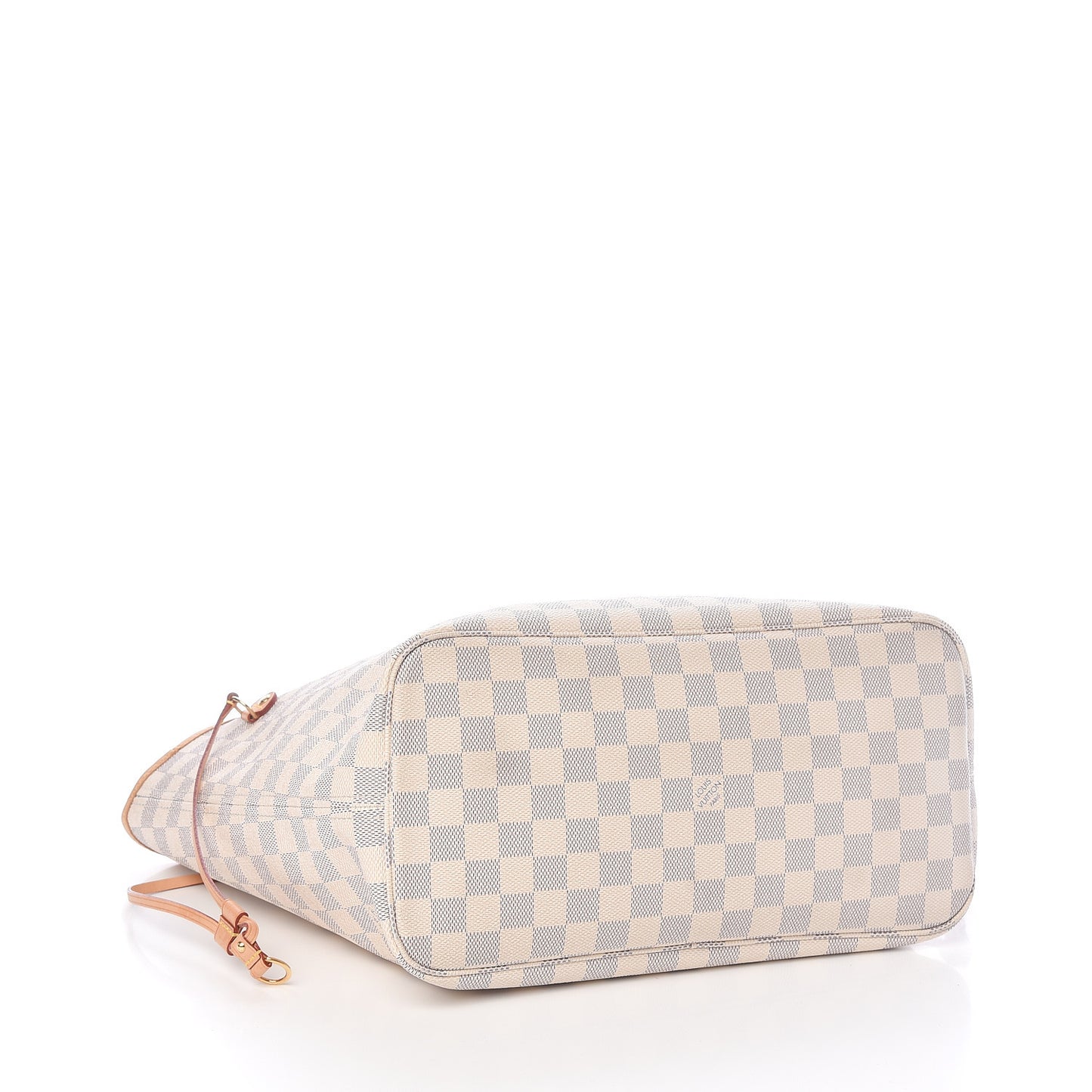 Damier Azur Neo Neverfull MM Rose Ballerine