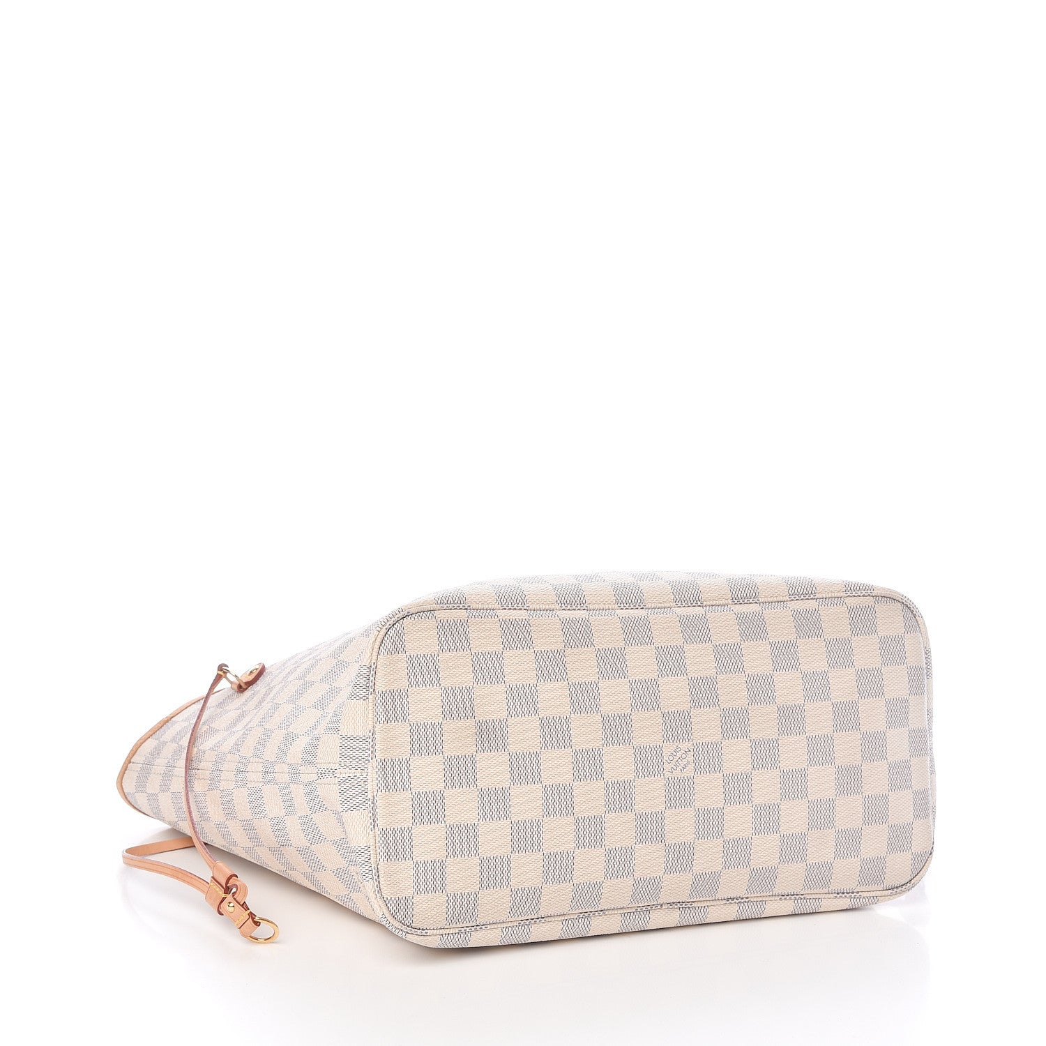 Louis Vuitton Damier Azur Neo Neverfull MM Rose Ballerine 5 of 14
