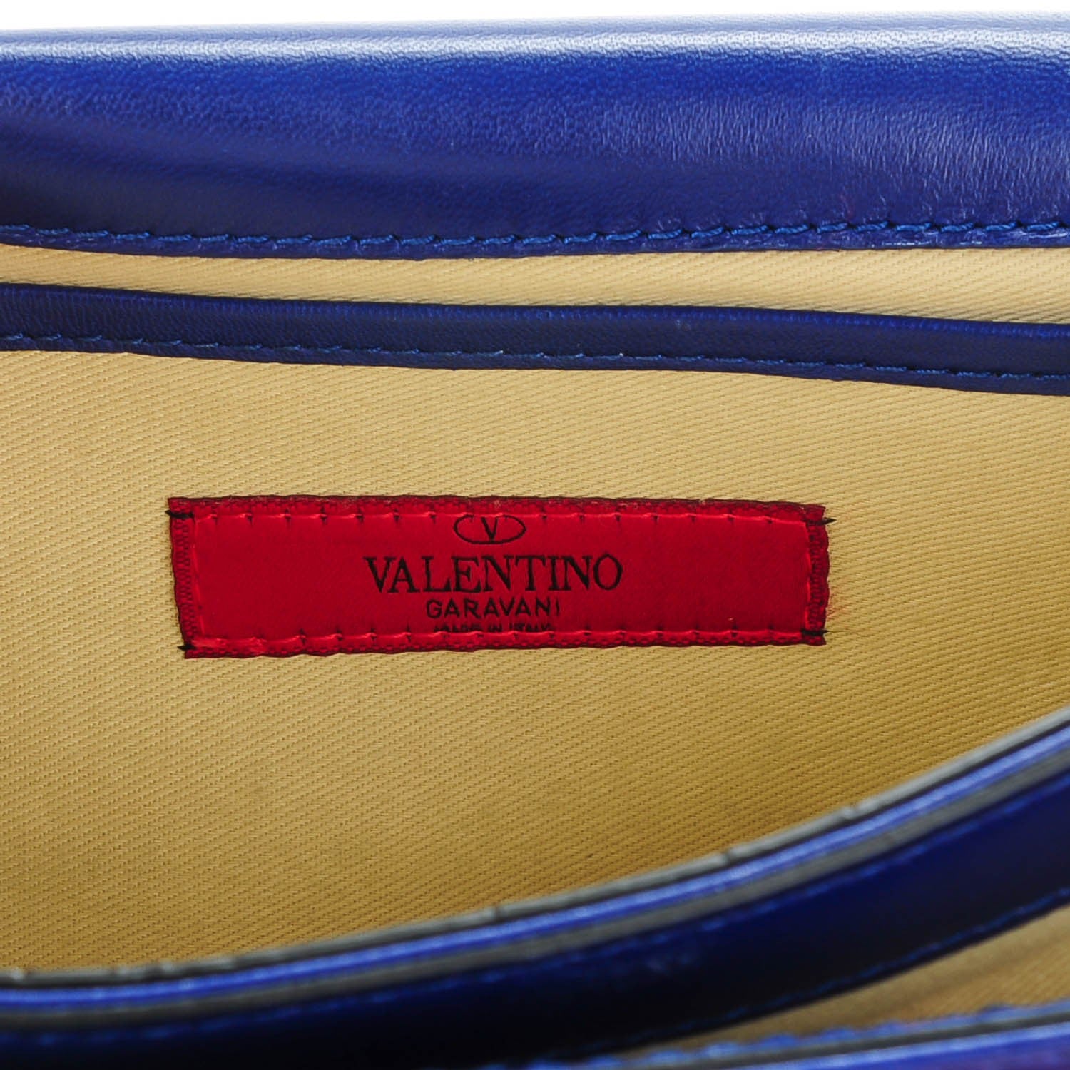Valentino Garavani Nappa Va Va Voom Shoulder Bag Blue China 5 of 7
