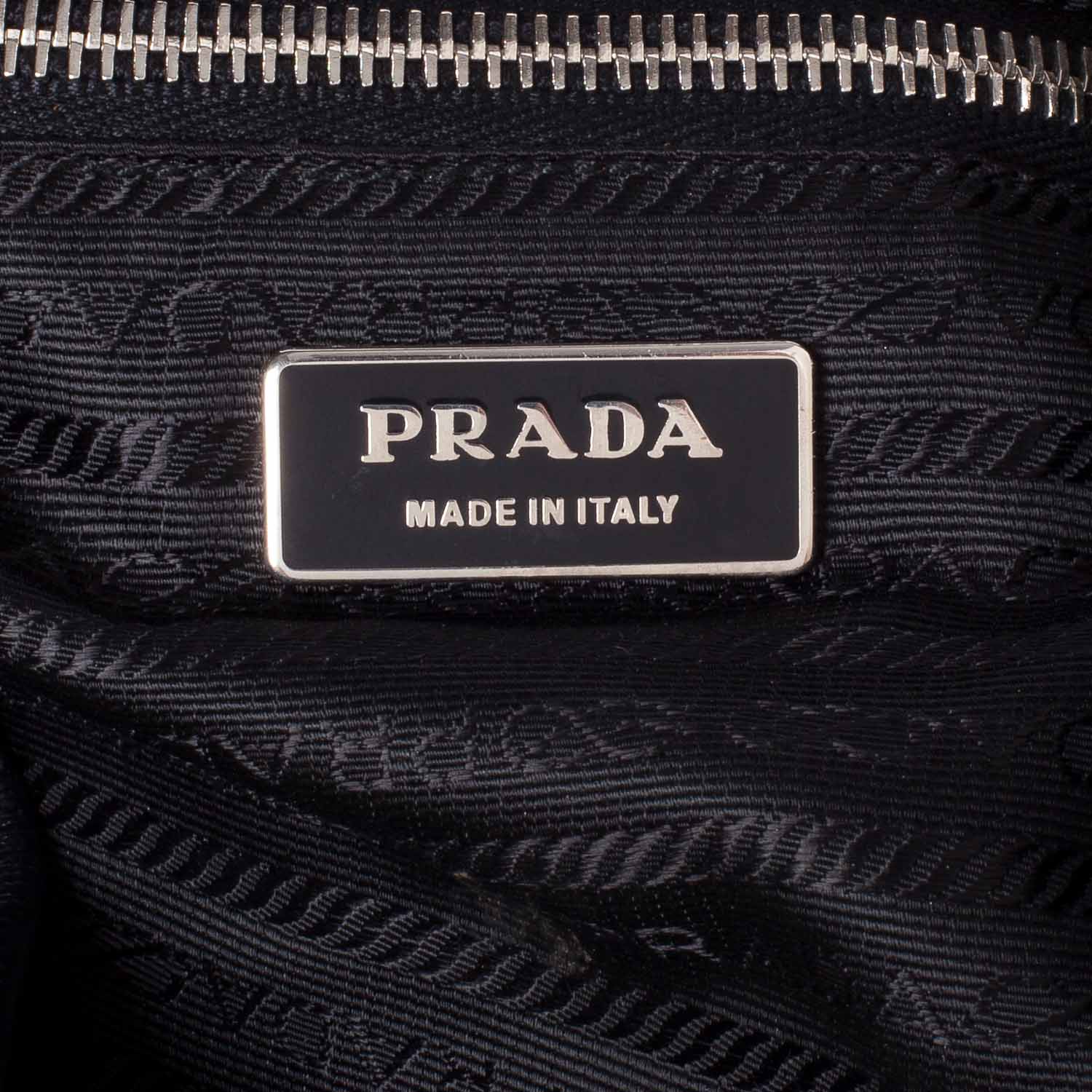 Prada Vitello Daino Drawstring Bag Nero Black 7 of 10