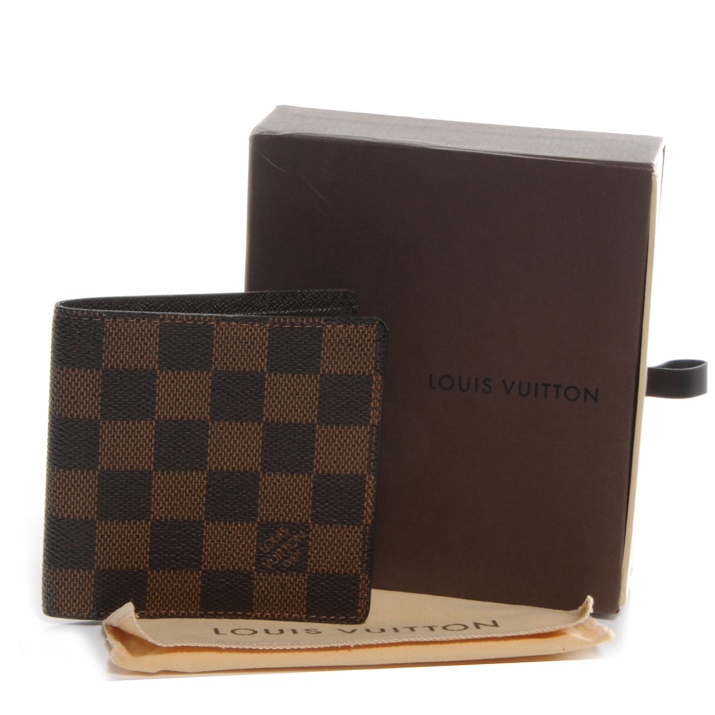 Damier Ebene Billfold 6 Credit Card Slots Wallet