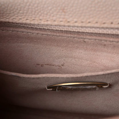 Chanel Grained Calfskin Mini Square Classic Pure Flap Nude 14 of 29