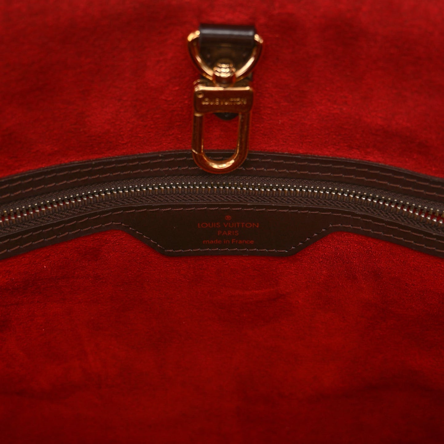 LOUIS VUITTON Damier Ebene Hampstead MM