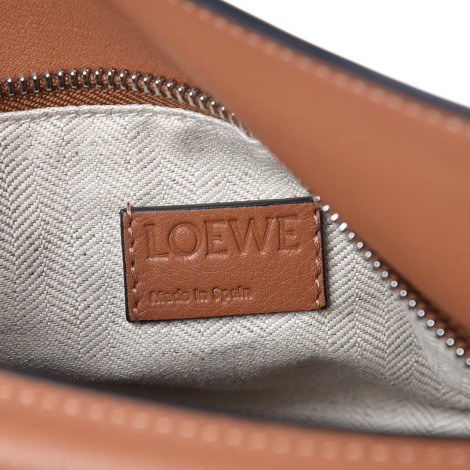 Loewe Calfskin Medium Puzzle Bag Tan 6 of 6