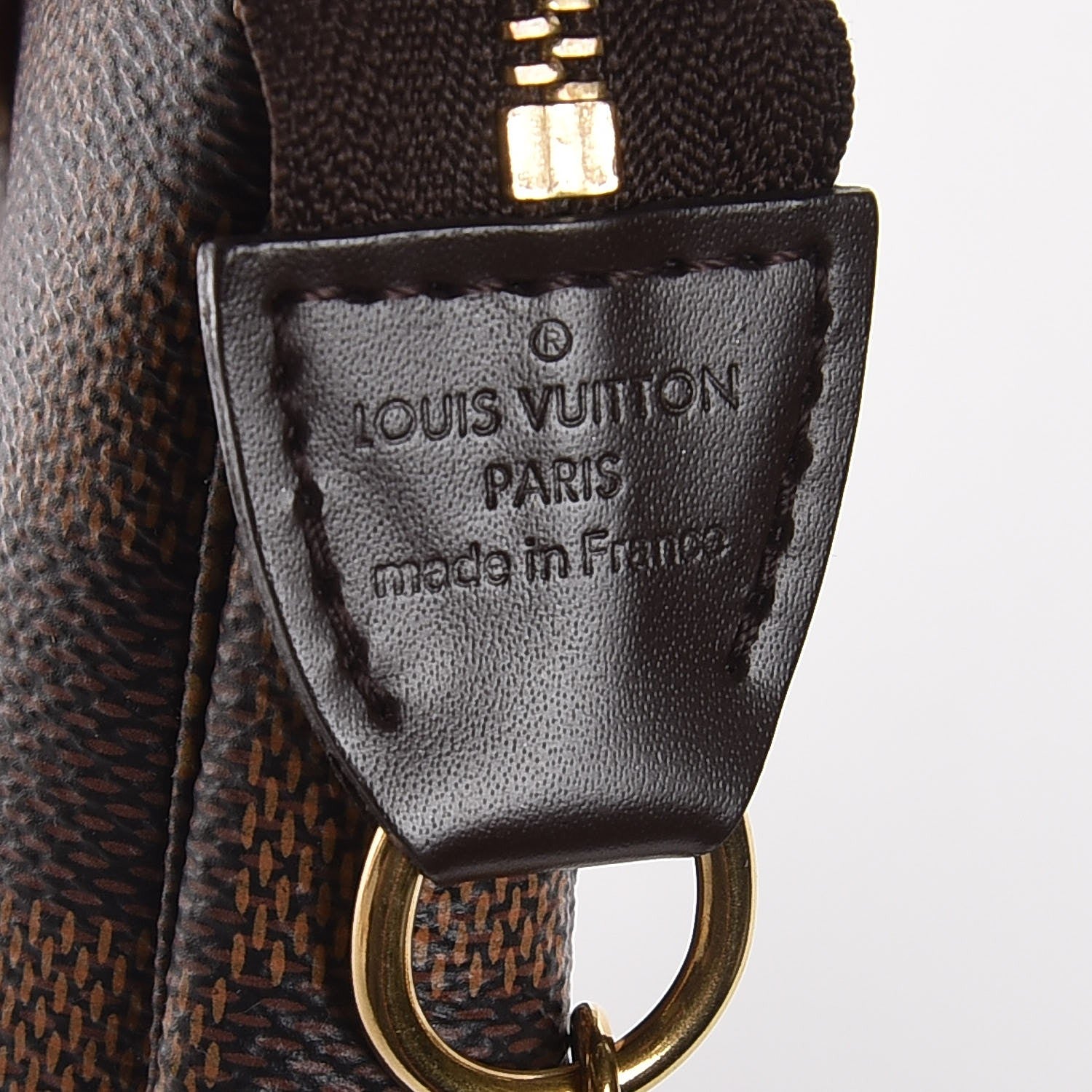 Louis Vuitton Damier Ebene Mini Pochette Accessories 6 of 8