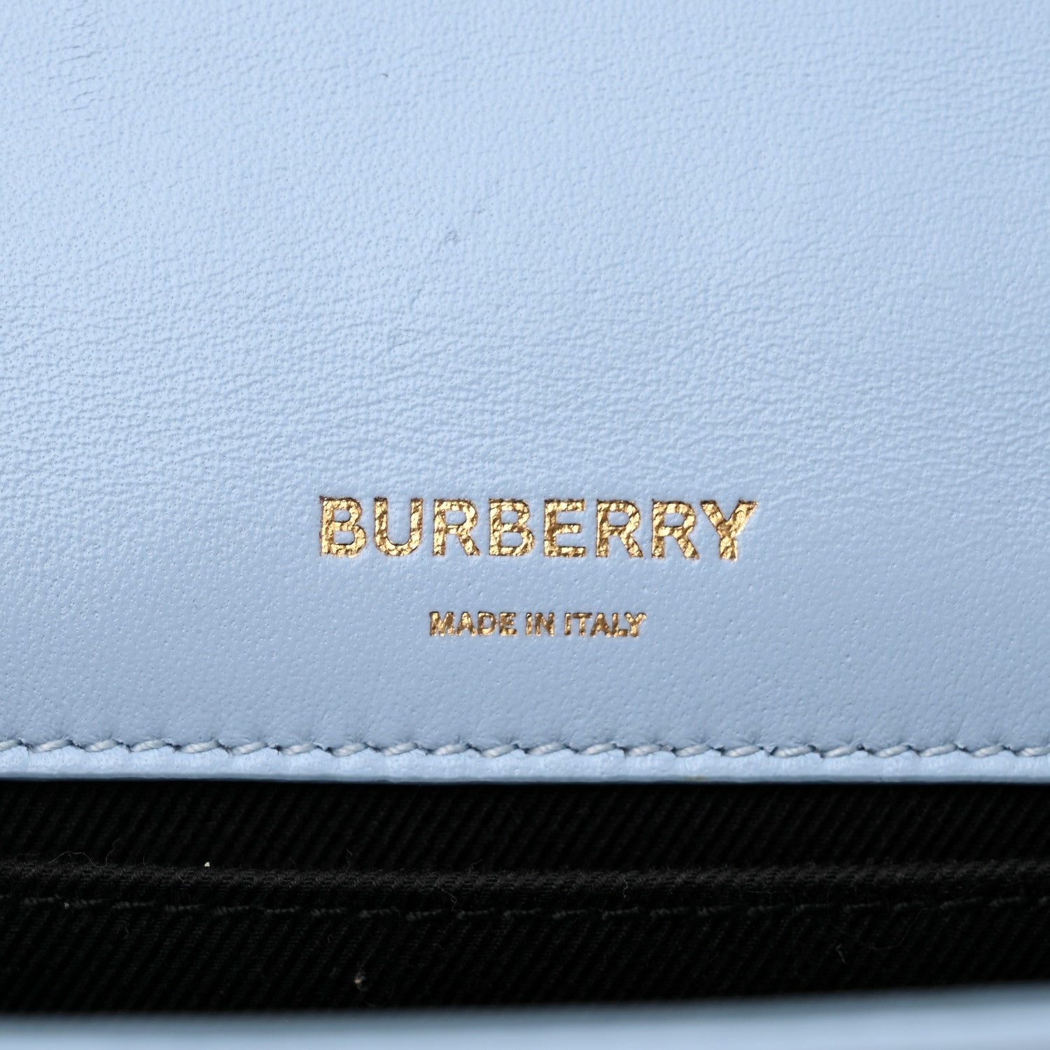 Burberry Lambskin Quilted Small Lola Bag Pale Blue 6 of 10