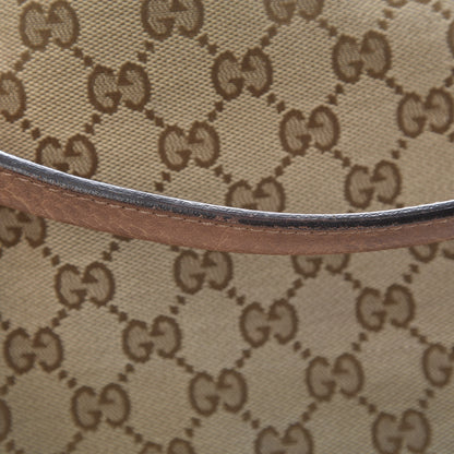 Gucci Monogram Old Libeccio Medium Miss GG Top Handle Bag Beige Ebony Light Brown 15 of 18