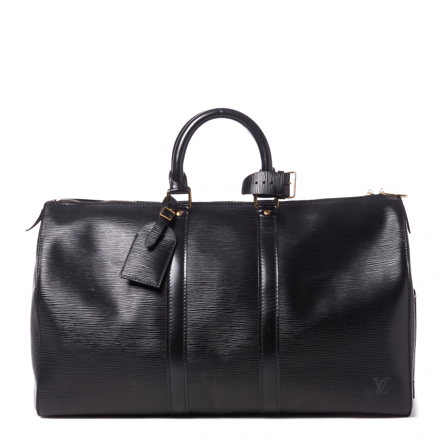 Louis Vuitton Epi Keepall 45 Black 1 of 9