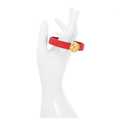 Louis Vuitton Epi Bracelet 19 Red 2 of 6