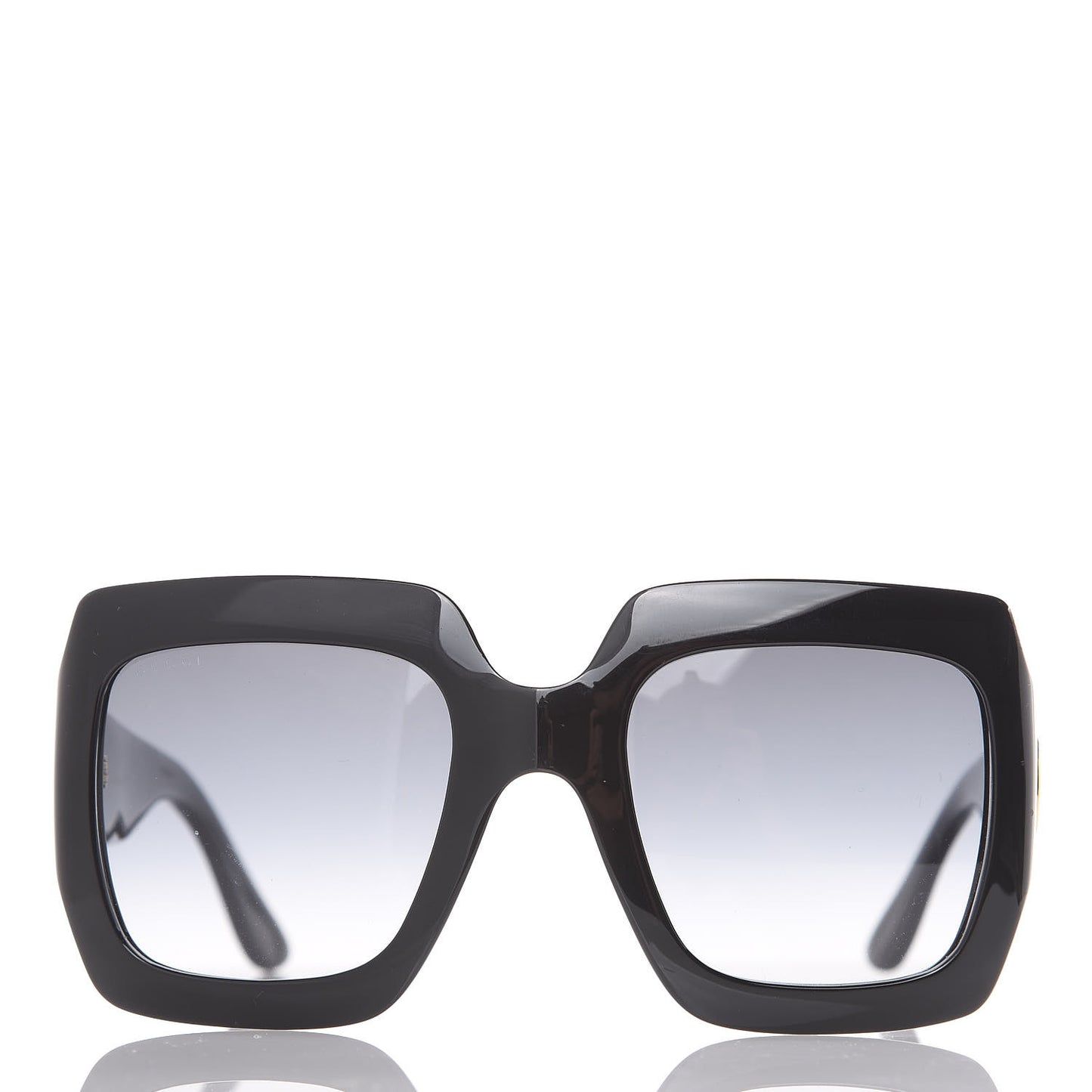 Acetate Square Frame Sunglasses GG0053S Black