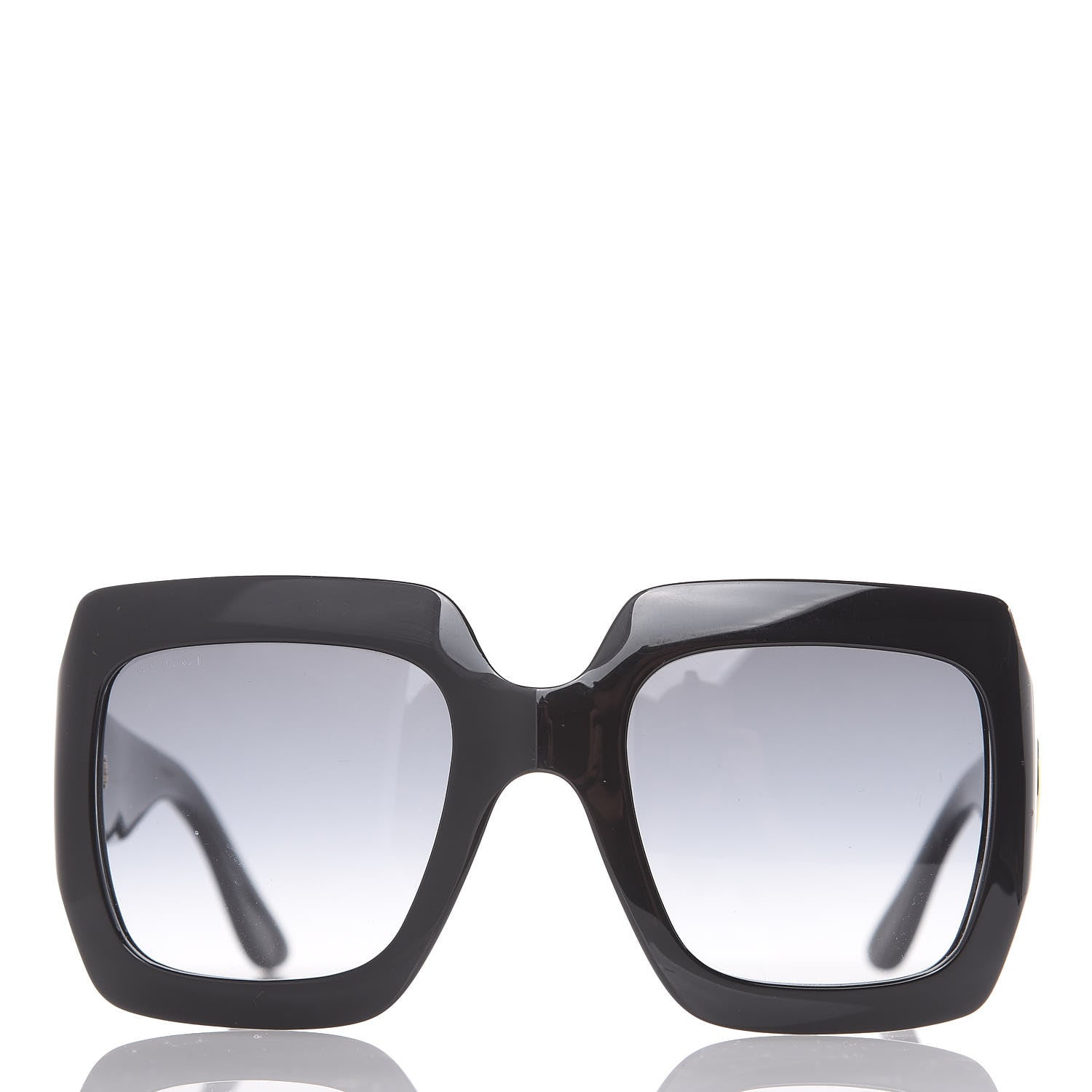 Gucci Acetate Square Frame Sunglasses GG0053S Black 3 of 8