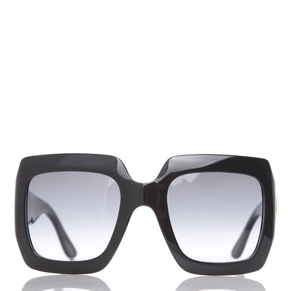 Gucci Acetate Square Frame Sunglasses GG0053S Black 3 of 8