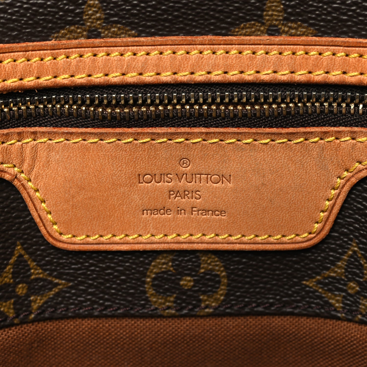 Louis Vuitton Monogram Sac Shopping Tote 6 of 12