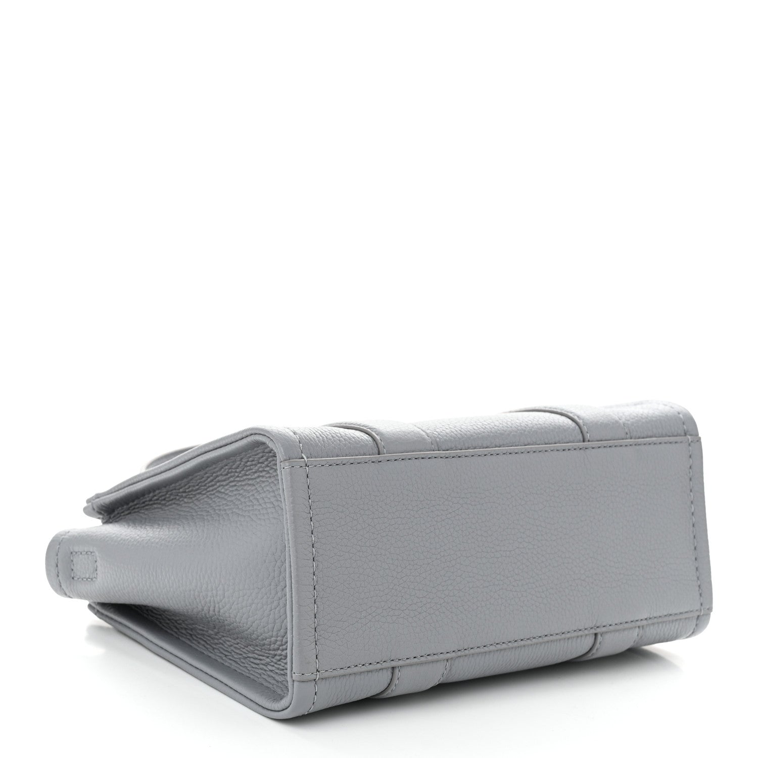 Marc Jacobs Grained Calfskin Small The Tote Bag Wolf Grey 4 of 11