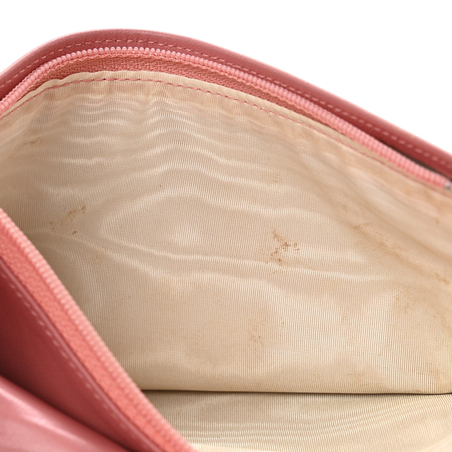 Chanel Patent CC Yen Wallet Pink 9 of 11