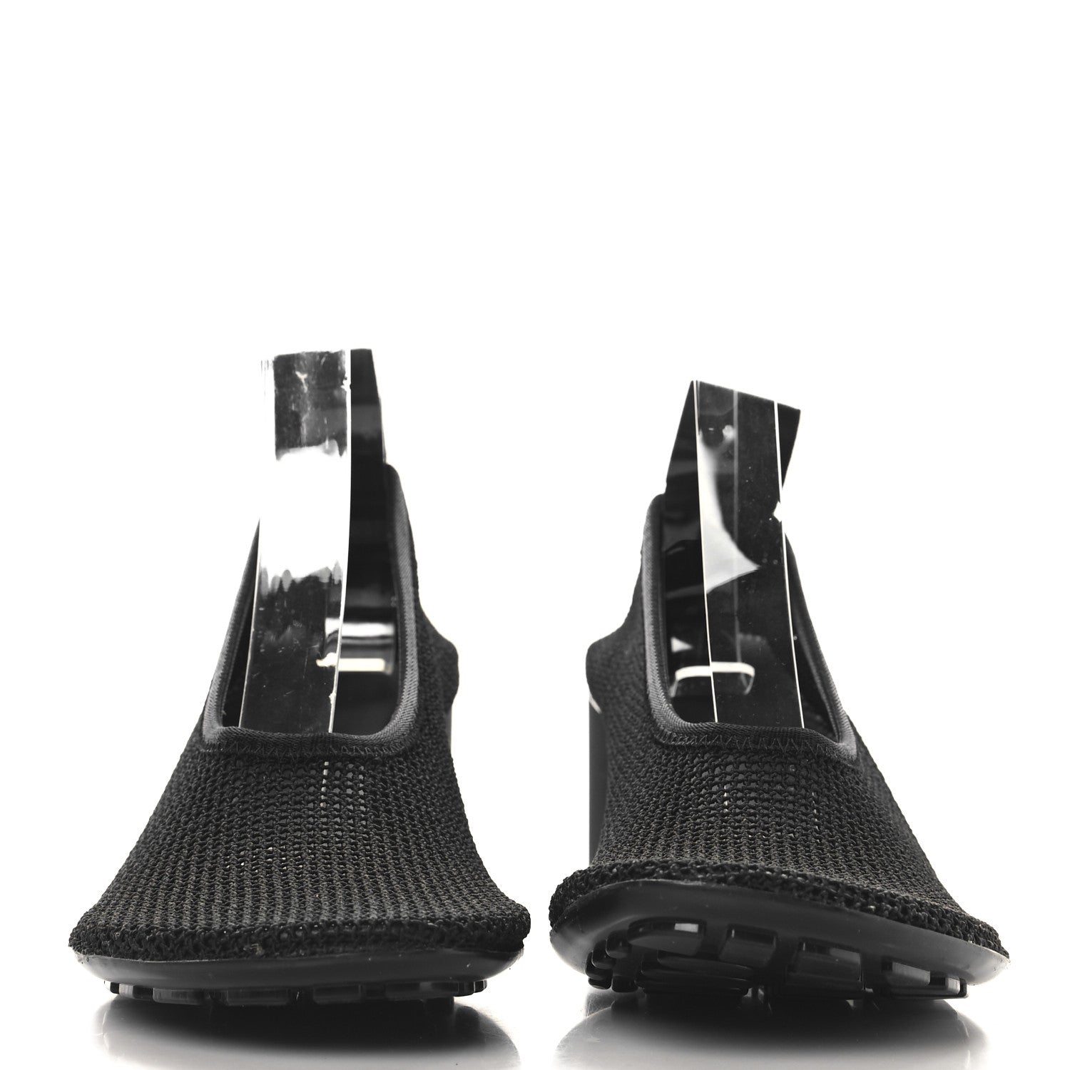 Bottega Veneta Mesh Stretch Flex Sock Pumps 40 Black 3 of 9
