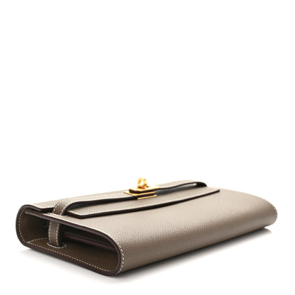 Hermes Epsom Kelly Wallet To Go Etoupe 4 of 9