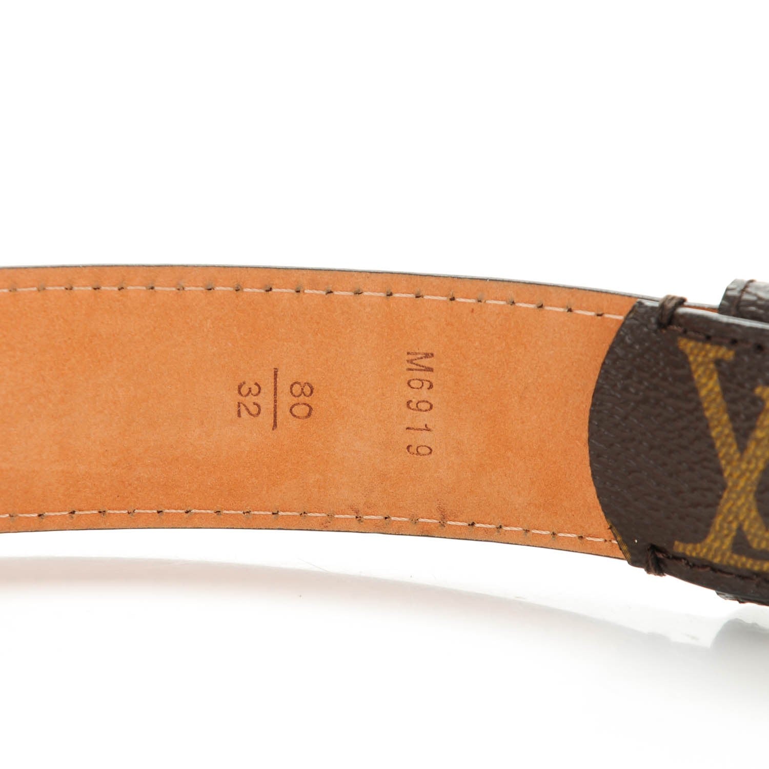 Louis Vuitton Monogram Ellipse Belt 80 32 4 of 7