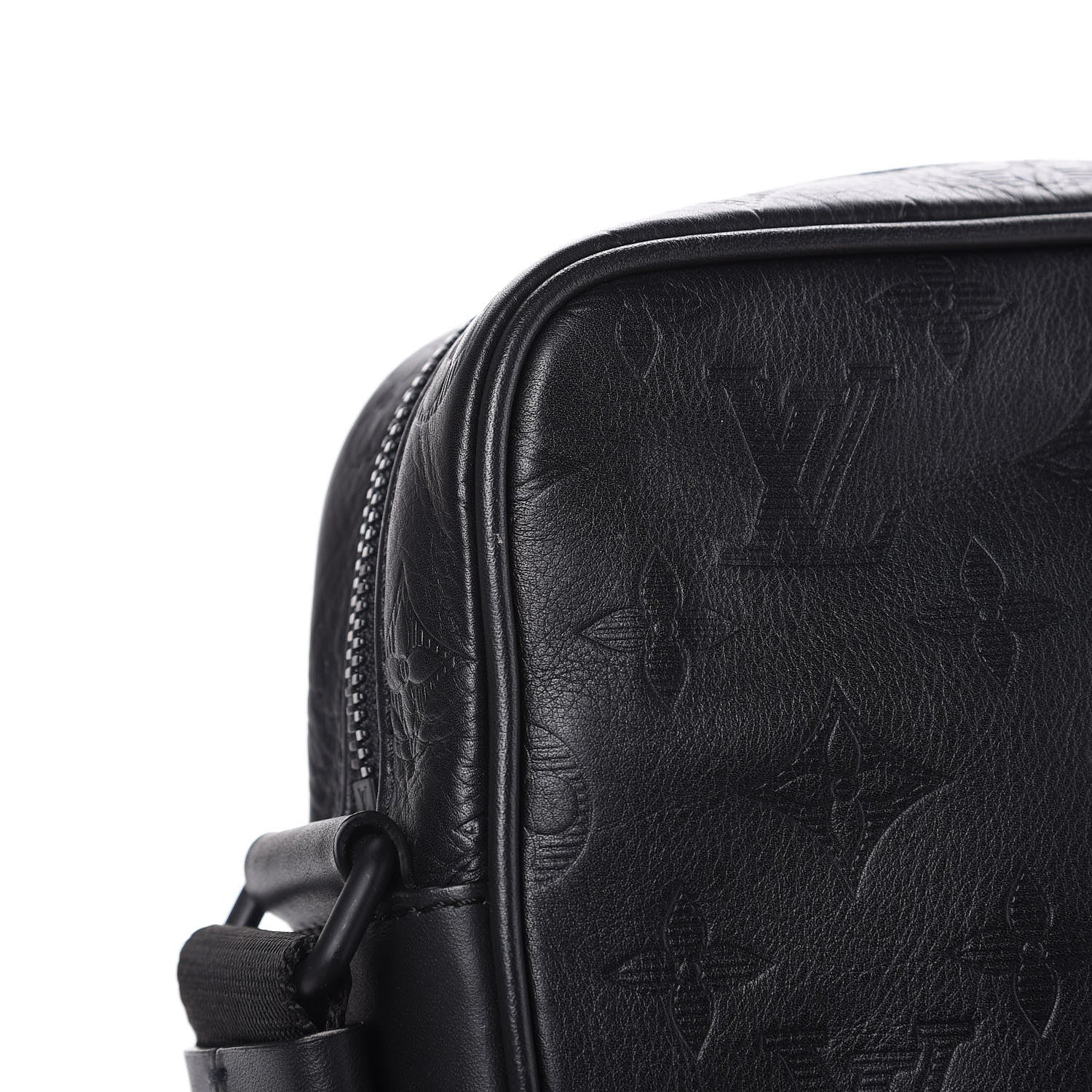 Louis Vuitton Calfskin Monogram Shadow Danube PM Black 8 of 10