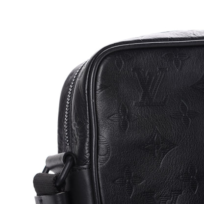 Louis Vuitton Calfskin Monogram Shadow Danube PM Black 8 of 10