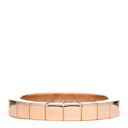 Cartier 18K Pink Gold 3mm Lanieres Ring 50 5.25 3 of 5