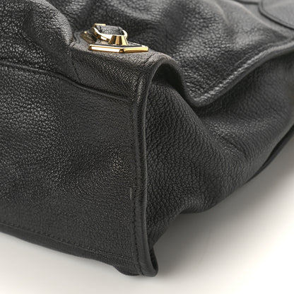 Balenciaga Chevre Gold Metallic Edge Hardware City Black 8 of 8