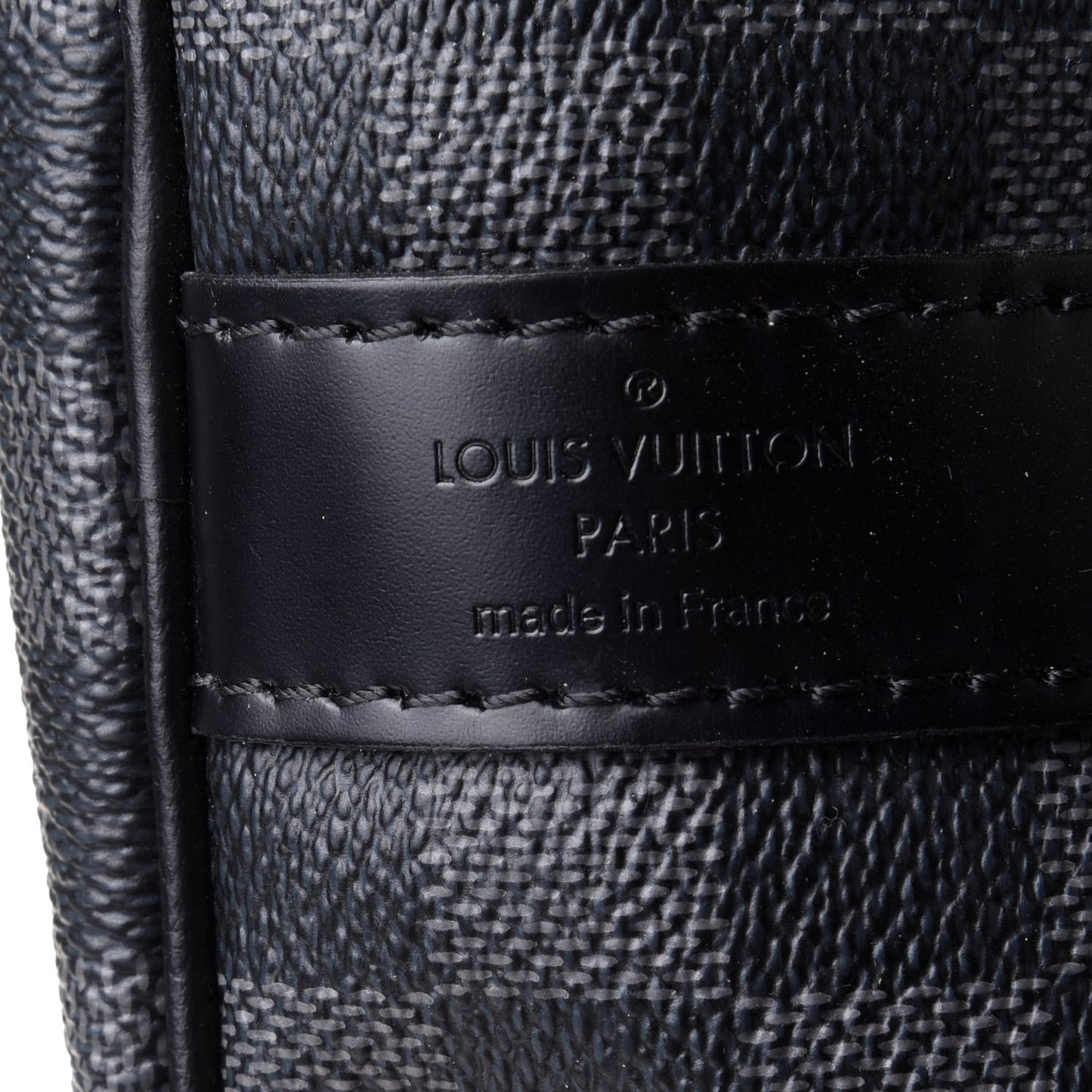 Damier Graphite Keepall Bandouliere 55