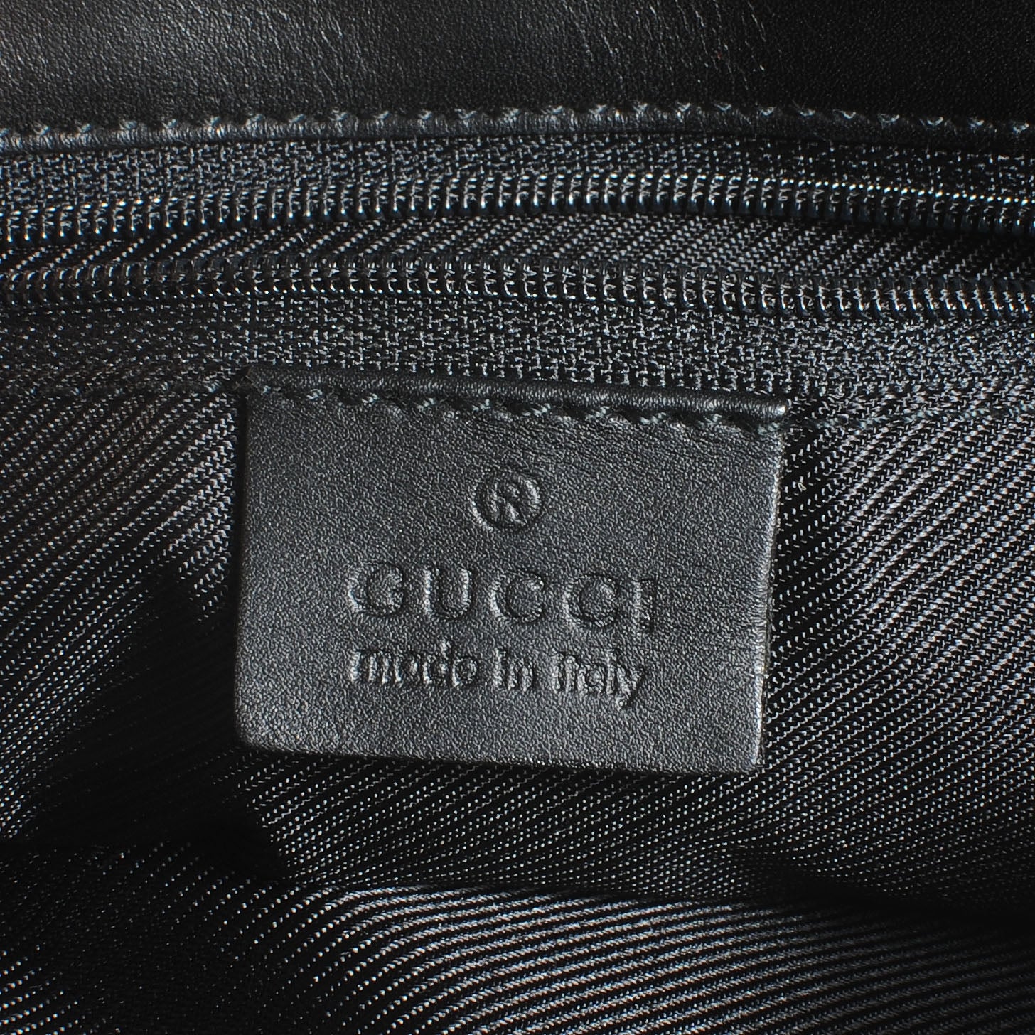 Gucci Monogram Small Bucket Tote Black 6 of 7