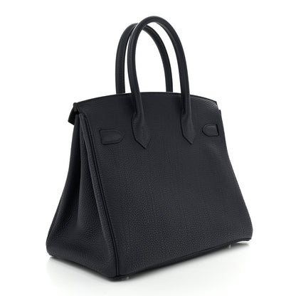 Hermes Togo Birkin 30 Bleu Nuit 3 of 10